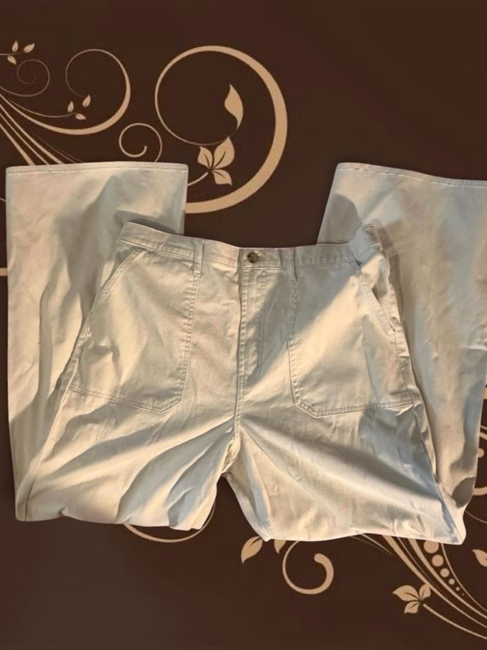 a.n.a Women’s High Waist Cream Pants